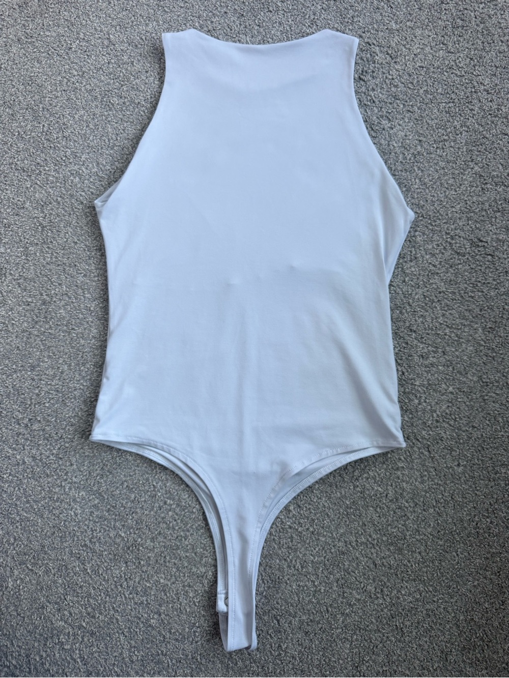 Classic White One-Piece Bodysuit